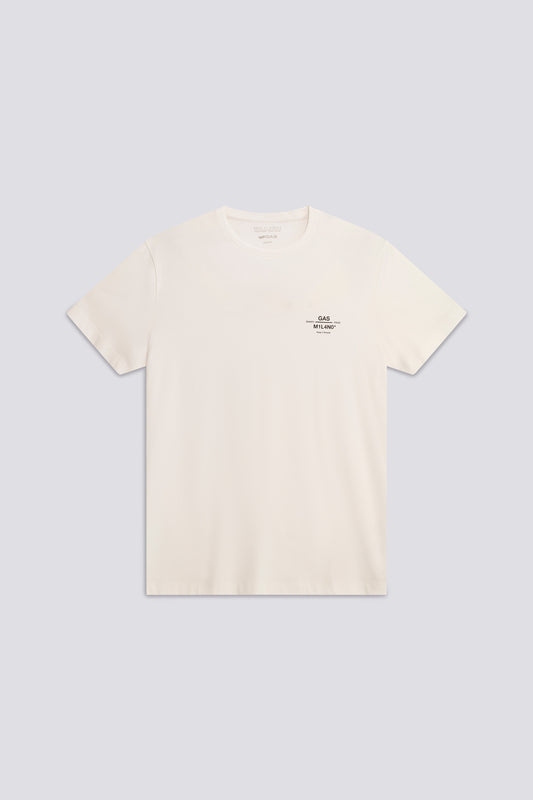 T-shirt GAS uomo Scuba cotone stretch girocollo