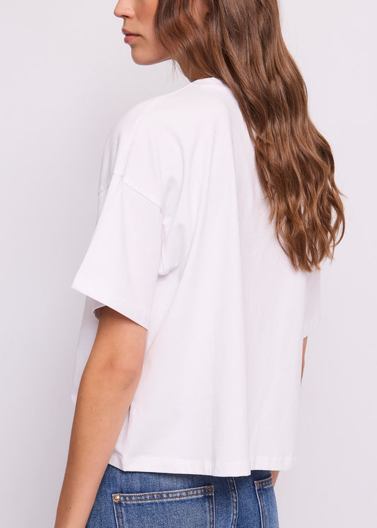 T-shirt donna Gaudi' Jeans manica corta cotone pe26