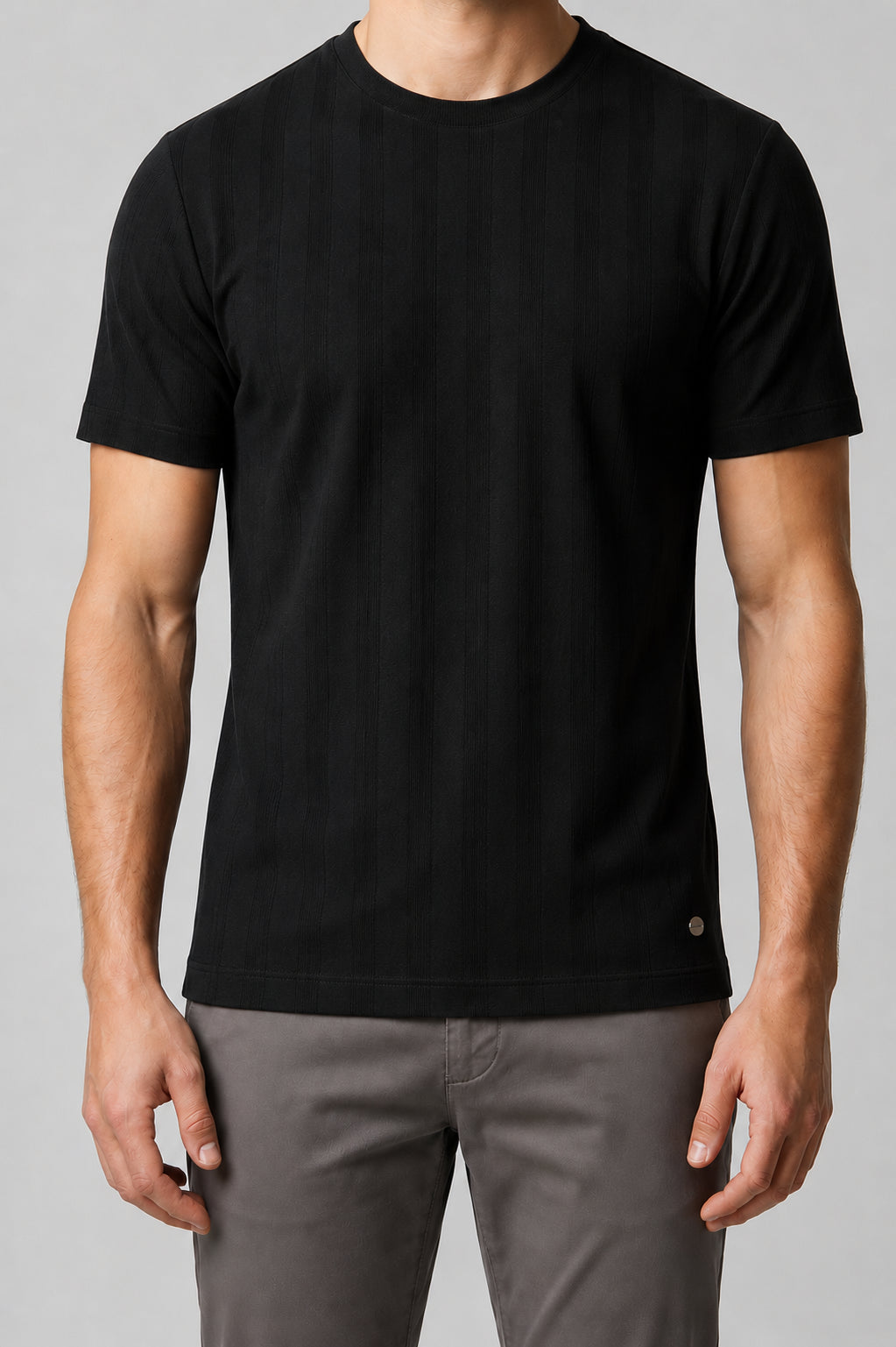 T-shirt MARKUP uomo texturizzata manica corta