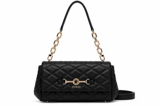 Borsa spalla Guess Frances patta similpelle donna