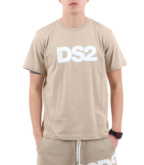 T-shirt DS2 uomo cotone manica corta PE 2026