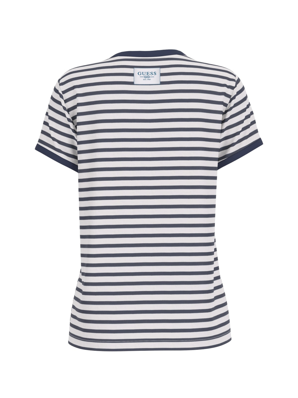 T-shirt Guess donna righe mini 4G logo