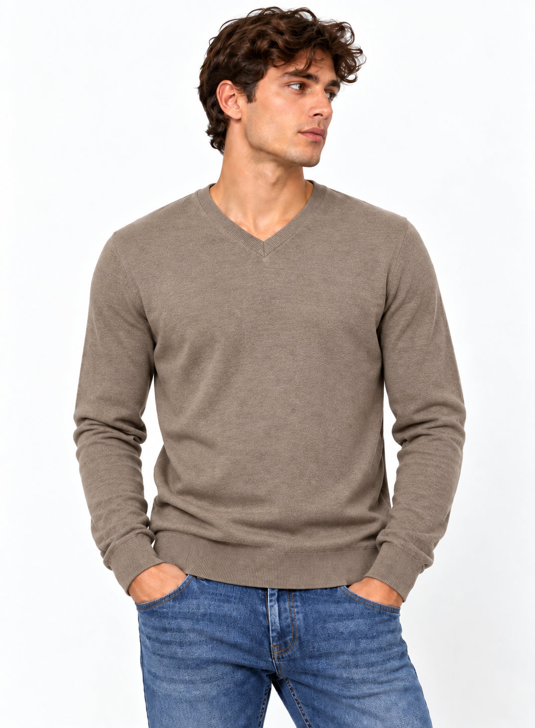 Maglia uomo MARKUP scollo V viscosa AI 2026