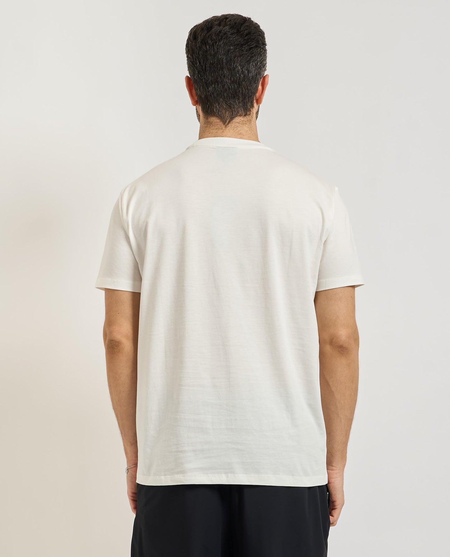 T-shirt A|X Armani Exchange uomo cotone jersey logo