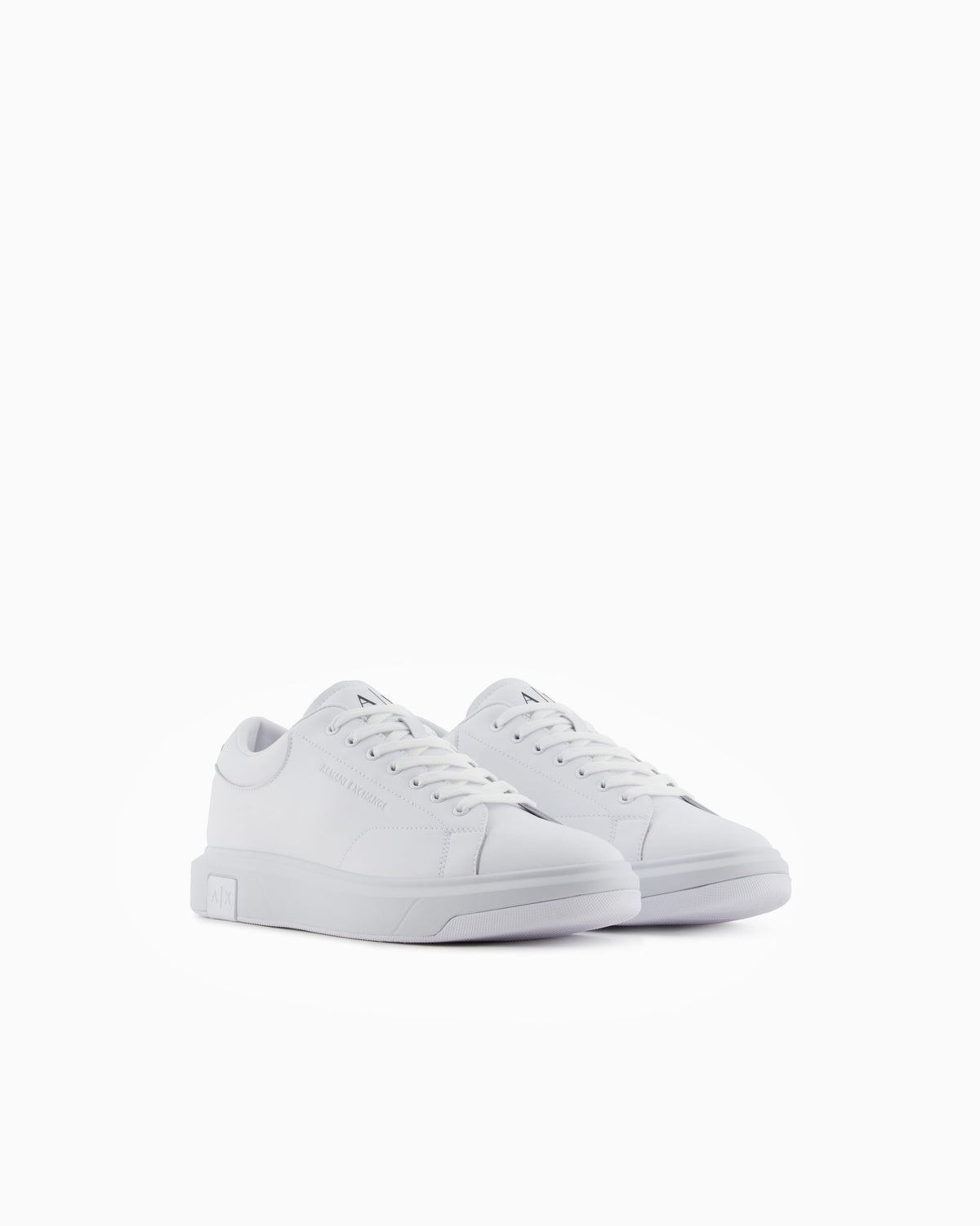 Sneaker pelle uomo Armani Exchange logo laterale