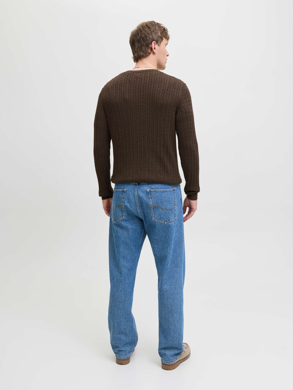 Maglia Jack & Jones uomo cotone trama AI 2026