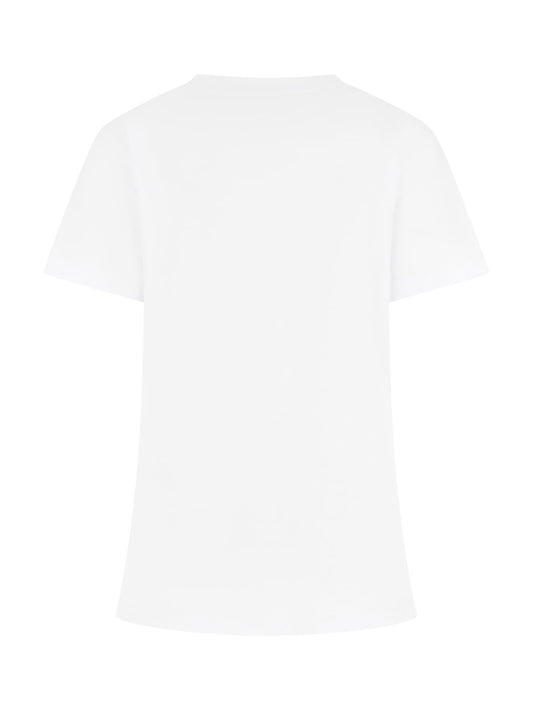 T-shirt Guess donna Eva cotone girocollo