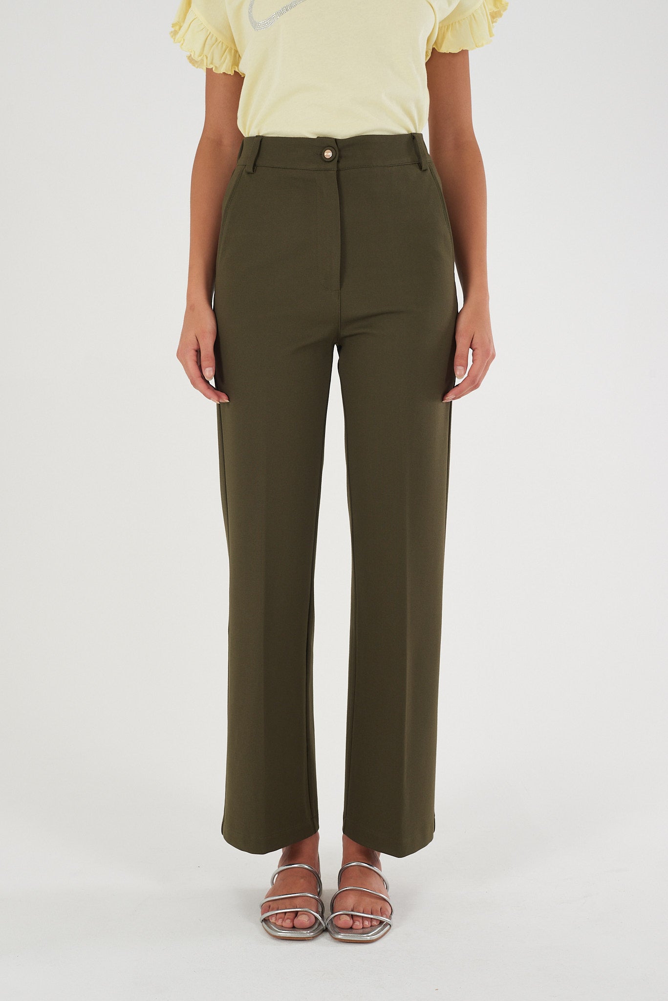 Pantaloni Donna YES-ZEE viscosa stretch PE 2026