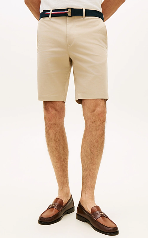 Bermuda Denton Tommy Hilfiger uomo cotone twill PE 2026