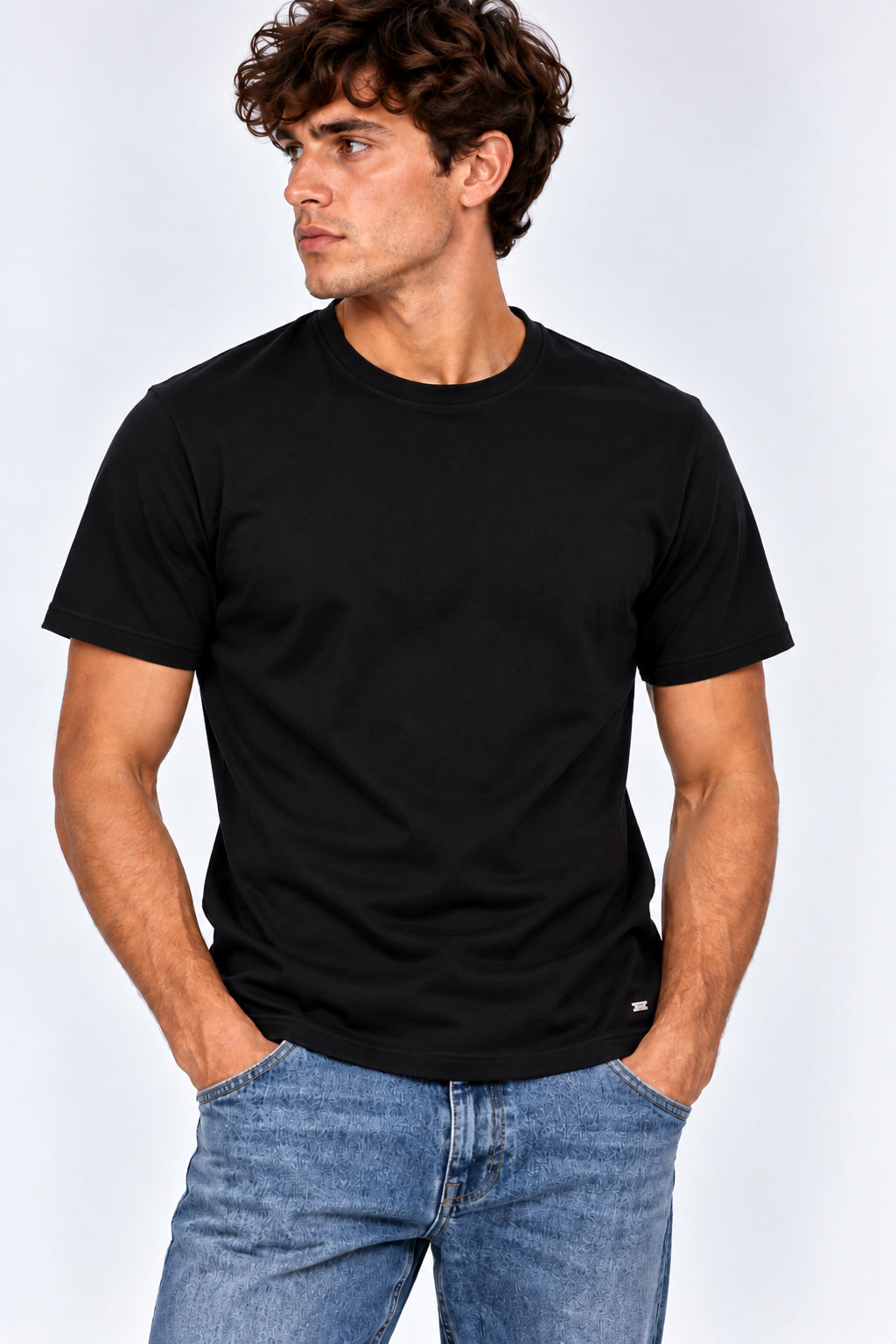T-shirt MARKUP uomo cotone jersey girocollo AI 2026