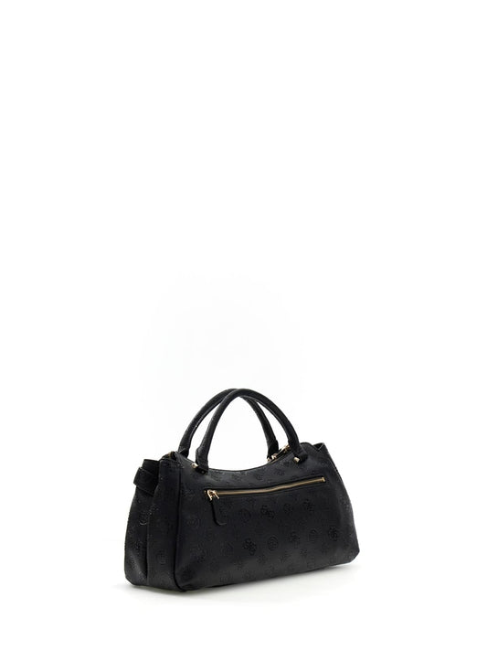 Borsa Guess donna Ella satchel logo all-over