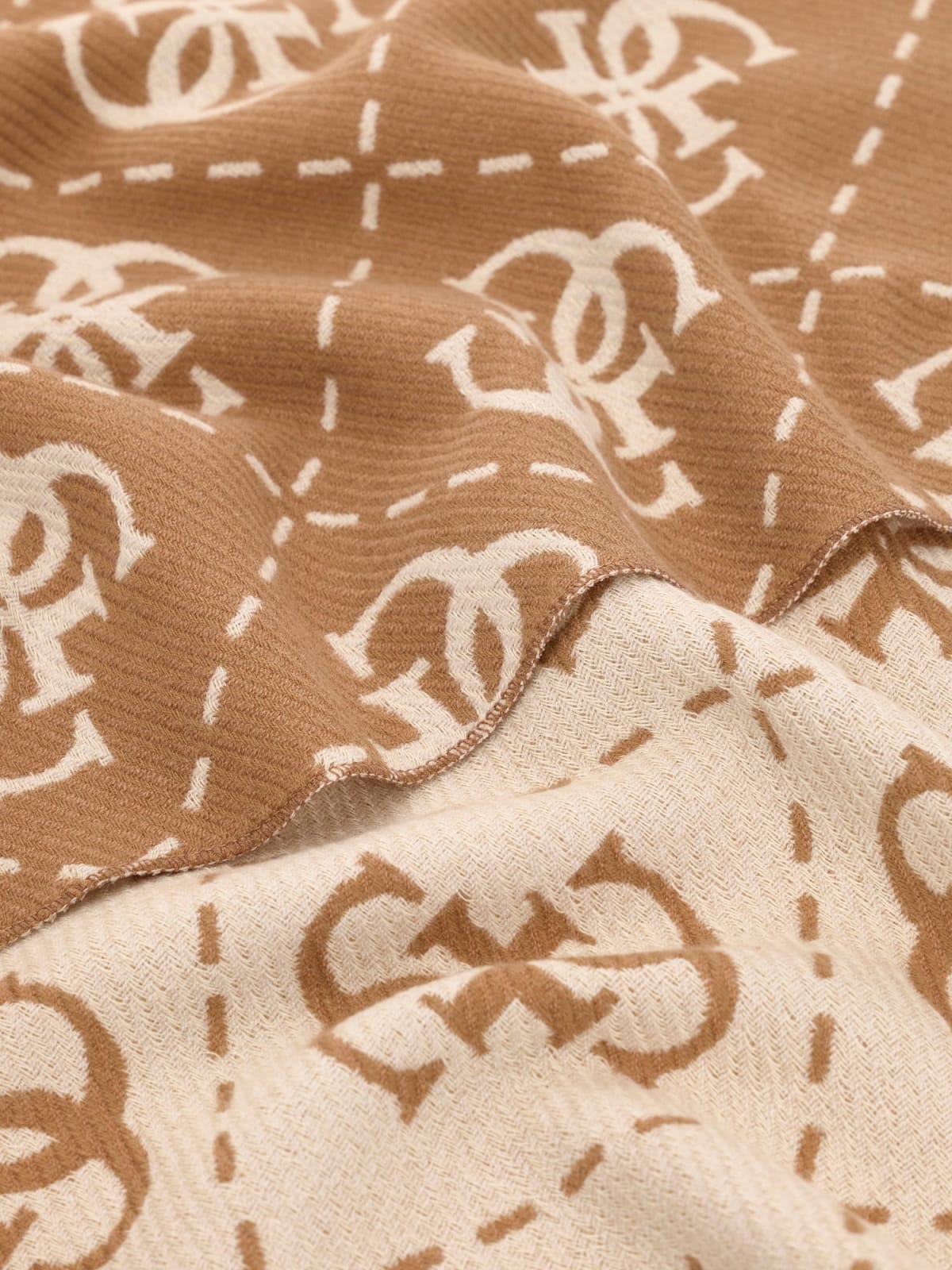Sciarpa Guess donna jacquard logo 4G 70x190
