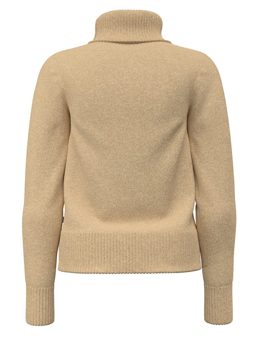 Maglione collo alto Guess Jeans donna ricamo
