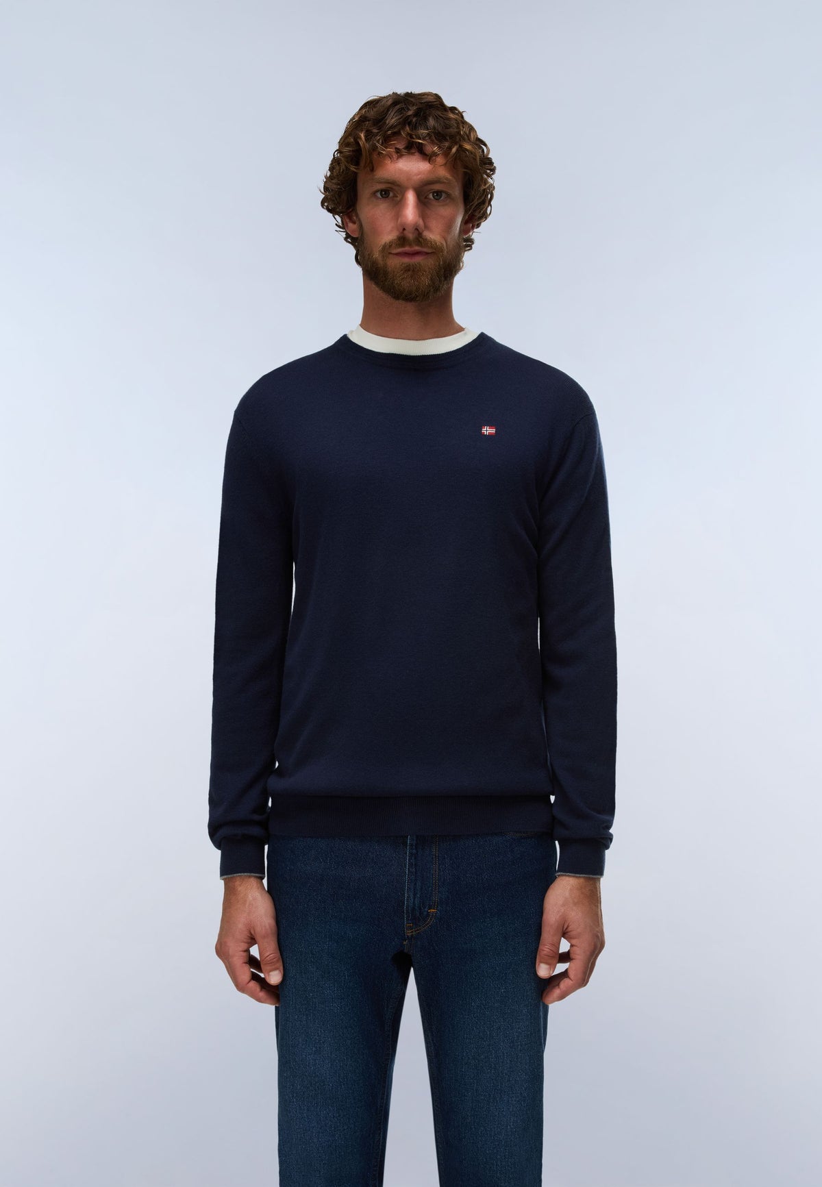 Maglione Napapijri uomo Damavand lana AI 2026