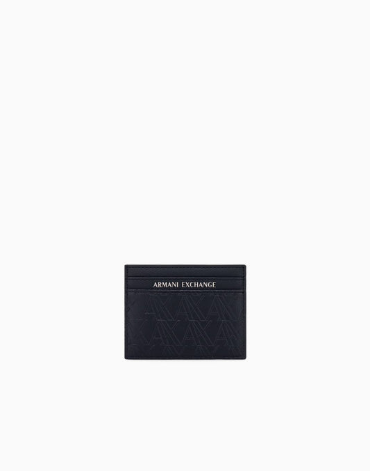 Portacarte uomo A|X Armani Exchange fermasoldi logo