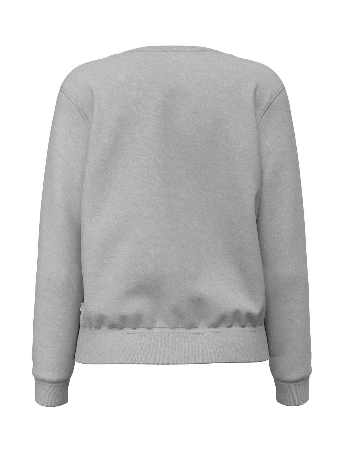 Felpa Guess Jeans donna regular logo cotone