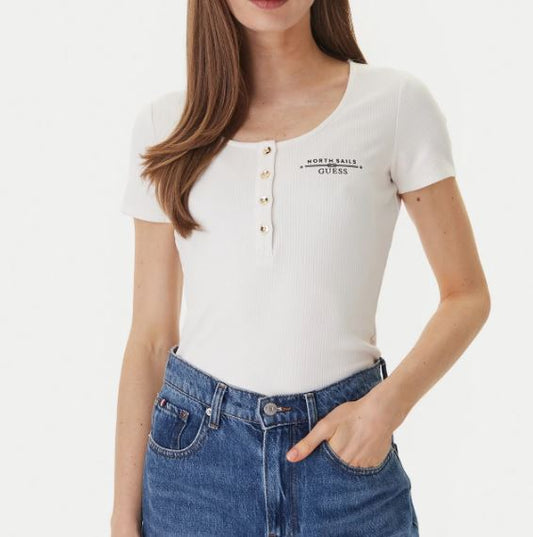 Camicia Guess donna Serafino viscosa