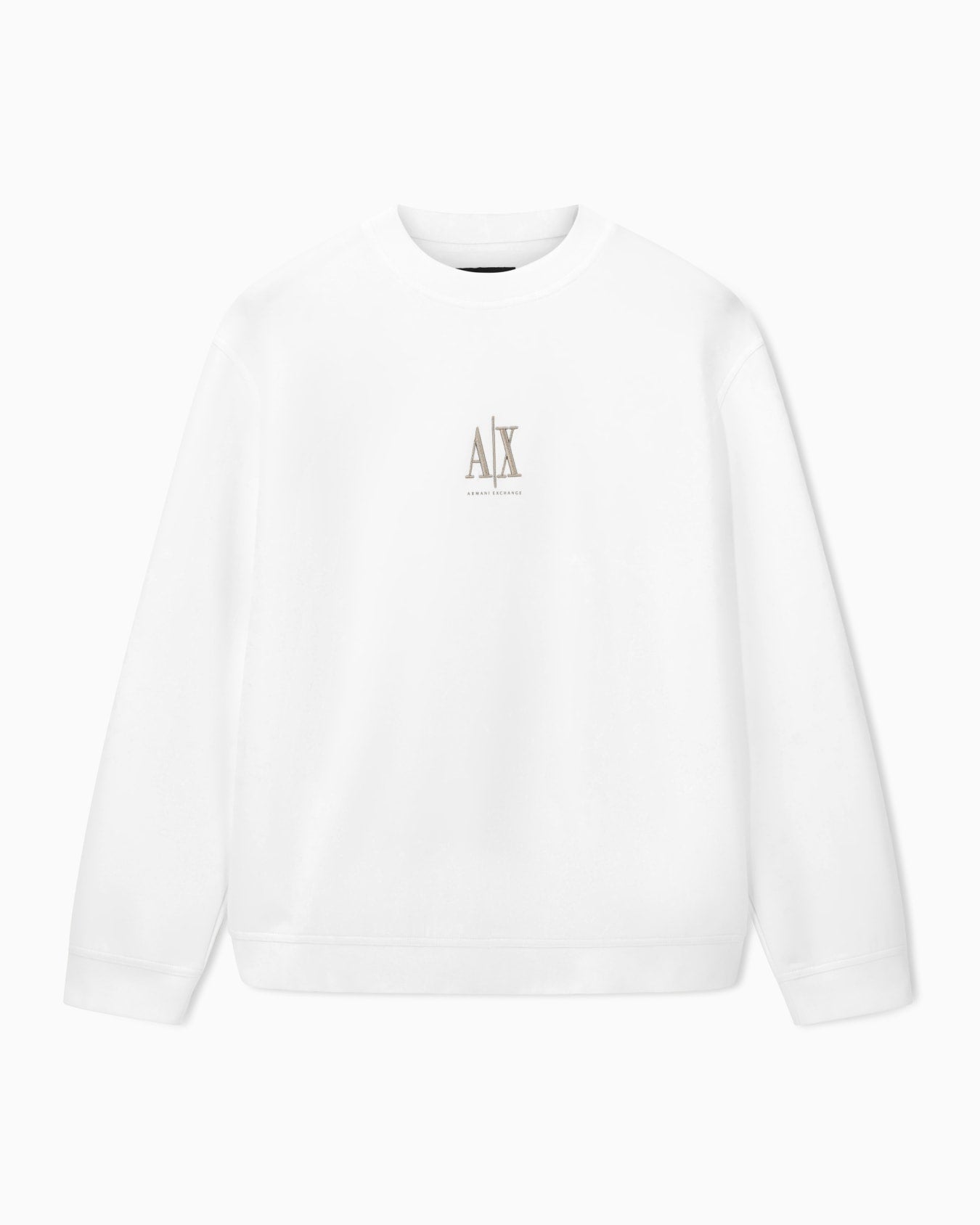 Felpa A|X Armani Exchange uomo logo cotone PE 2026
