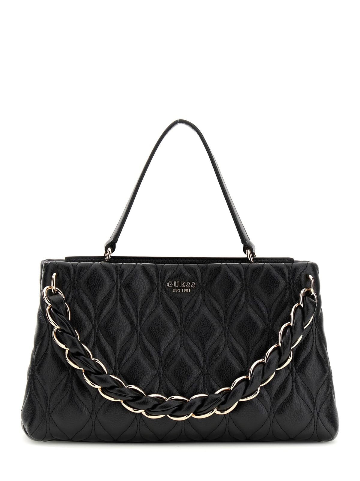 Borsa Guess donna Maxine satchel 2 scomparti