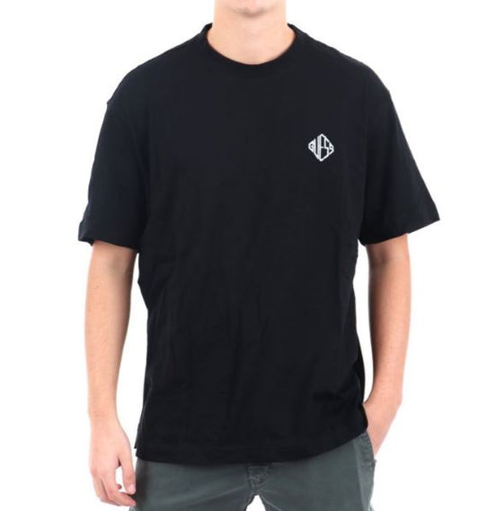 T-shirt Guess uomo logo diamante cotone