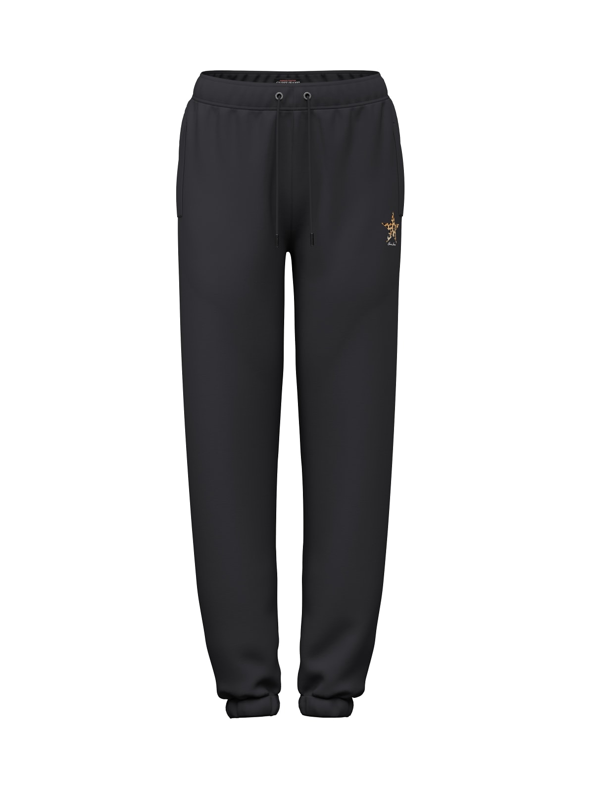 Pantaloni felpa Guess Jeans donna stampa leopardo