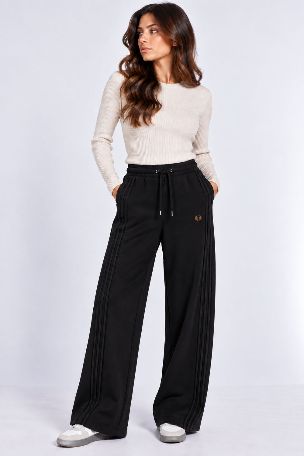 Pantalone donna YES-ZEE ampio nervature