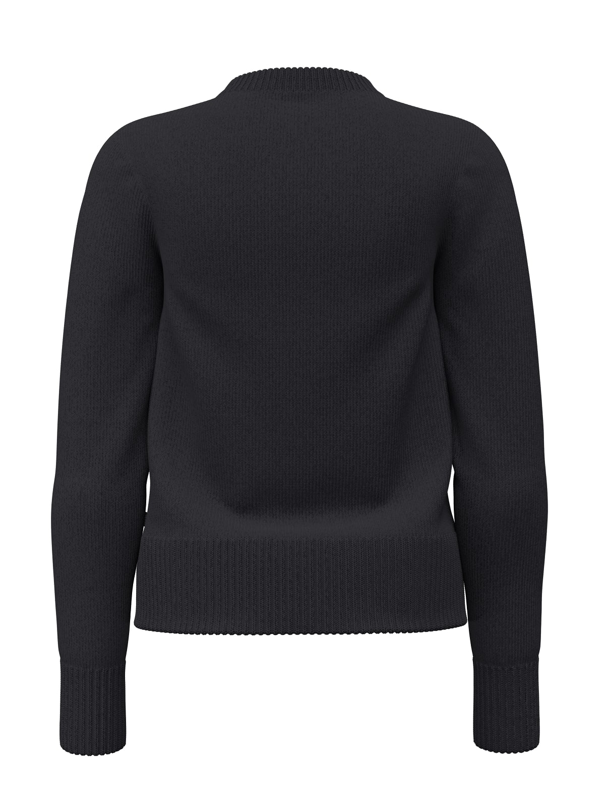 Maglia Guess Jeans donna girocollo logo ricamato