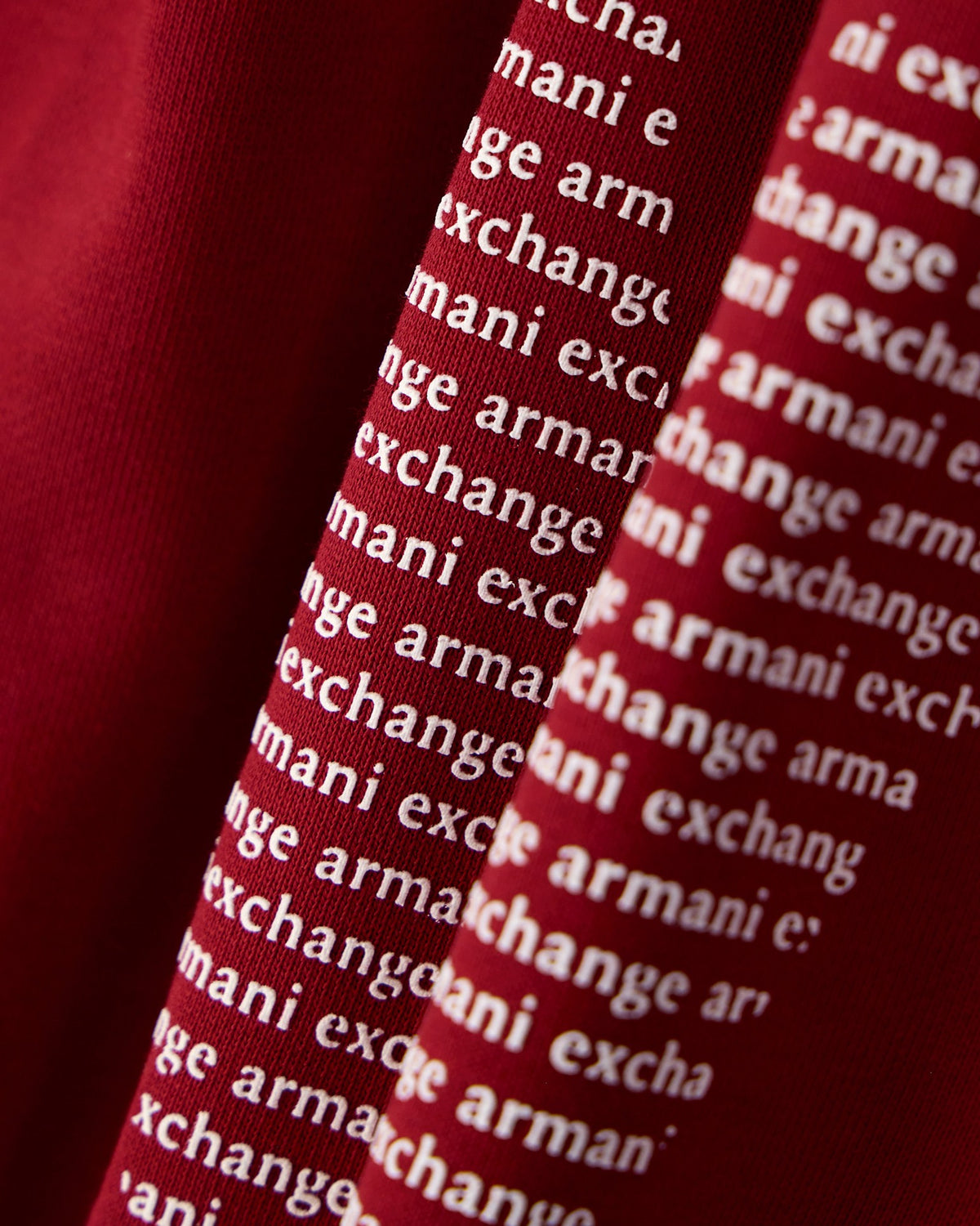 Felpa cotone A|X uomo logo AI 2026