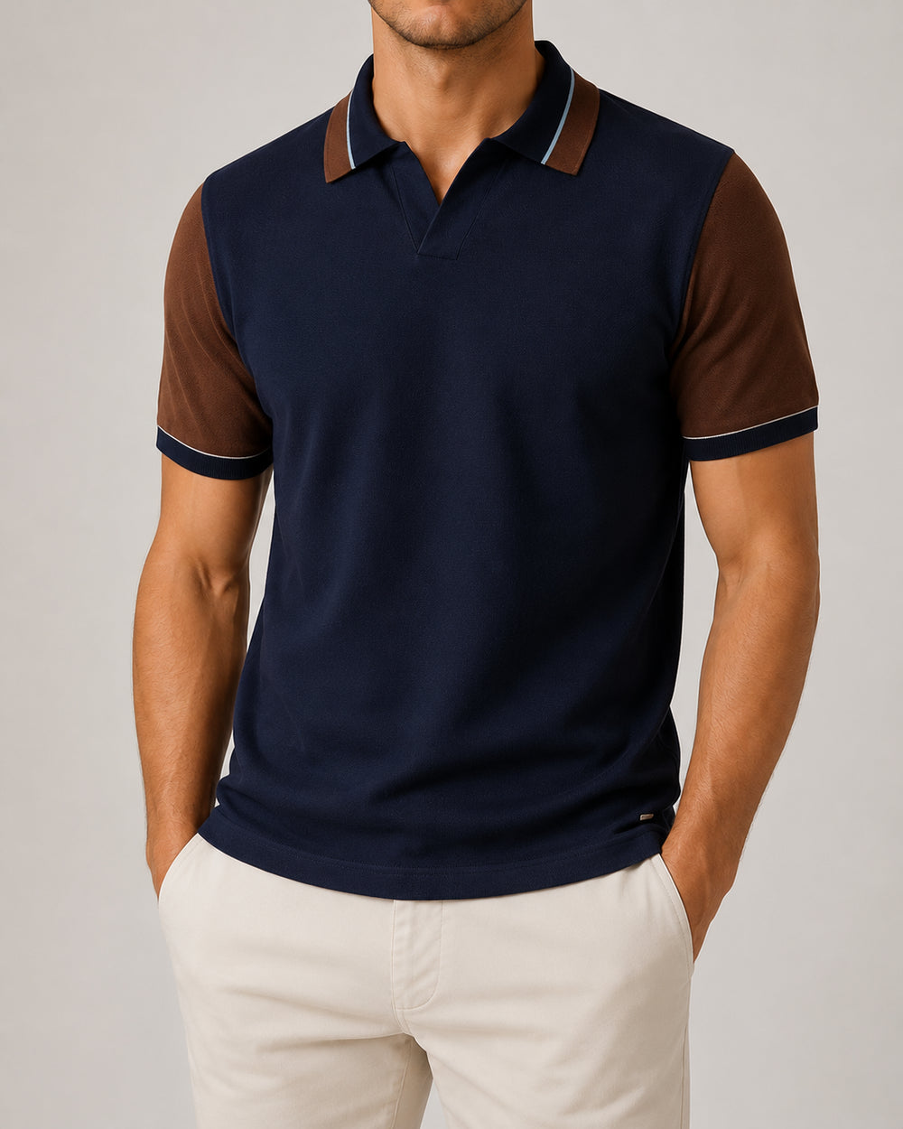 Polo uomo MARKUP derby mezza manica jersey
