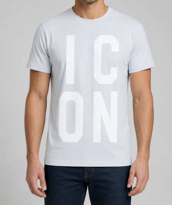 T-shirt uomo ICON cotone logo
