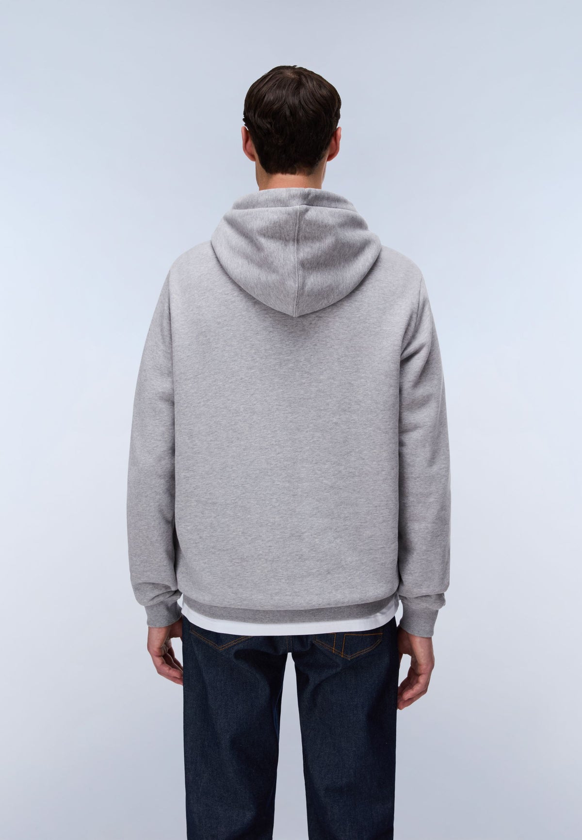 Felpa mezza zip uomo Napapijri Burgee cotone