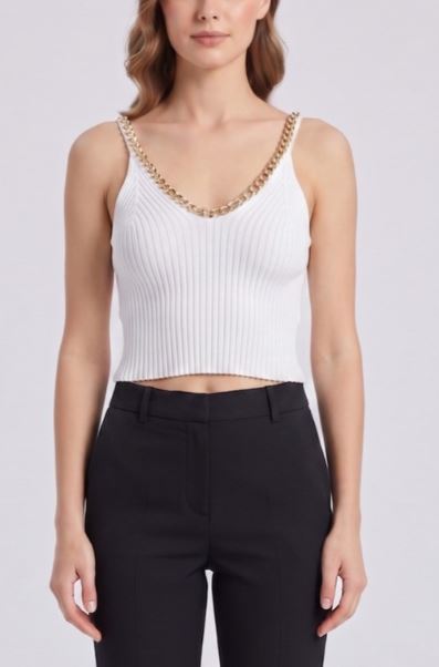 Top donna MARKUP maglia coste viscosa