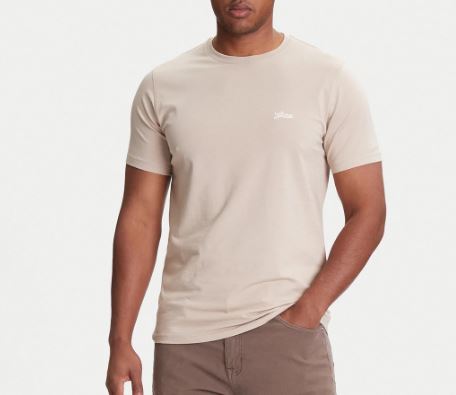 T-shirt Guess uomo basic Pima cotone