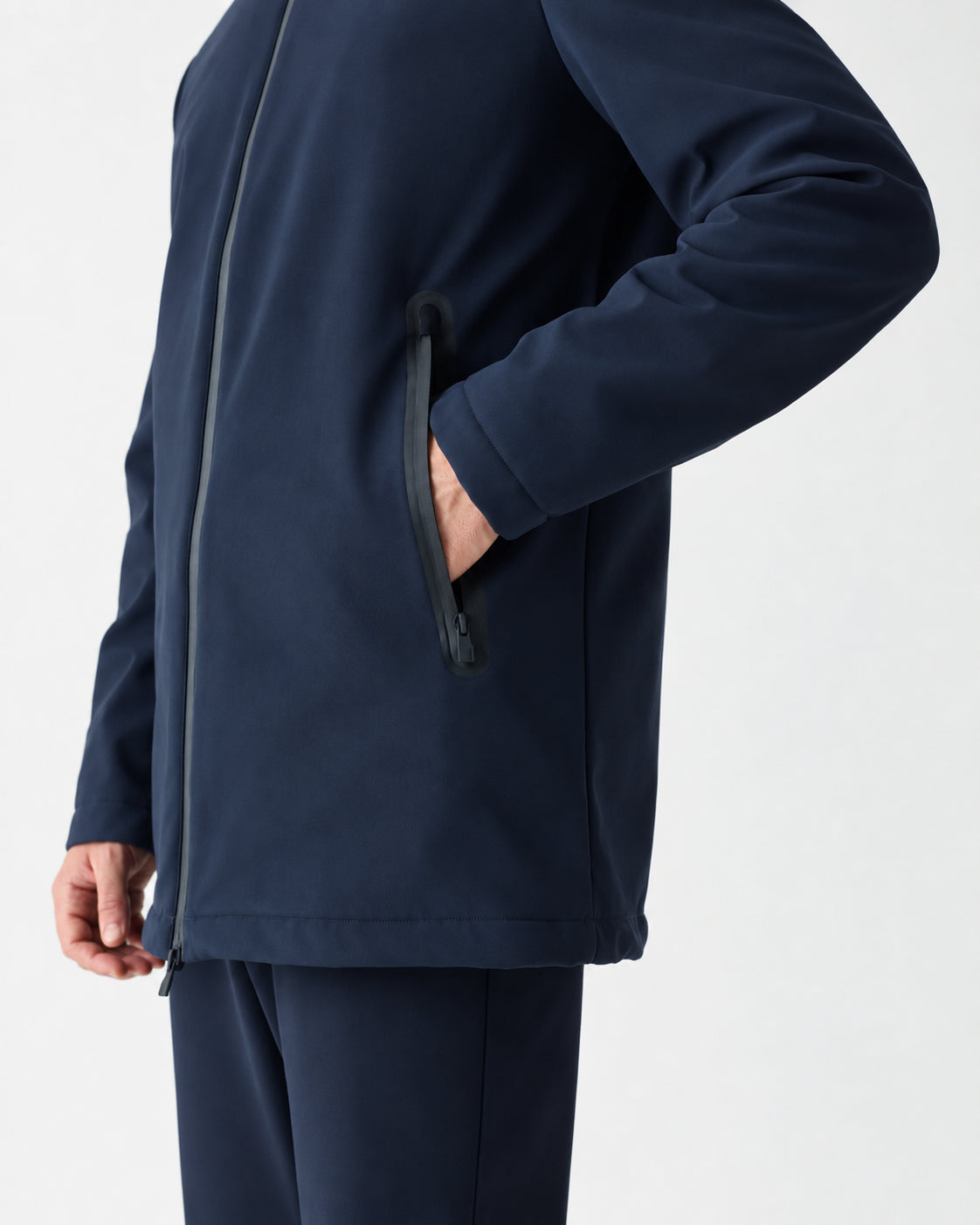 Giubbotto uomo SUNS Nomentano Micro cappuccio idrorepellente