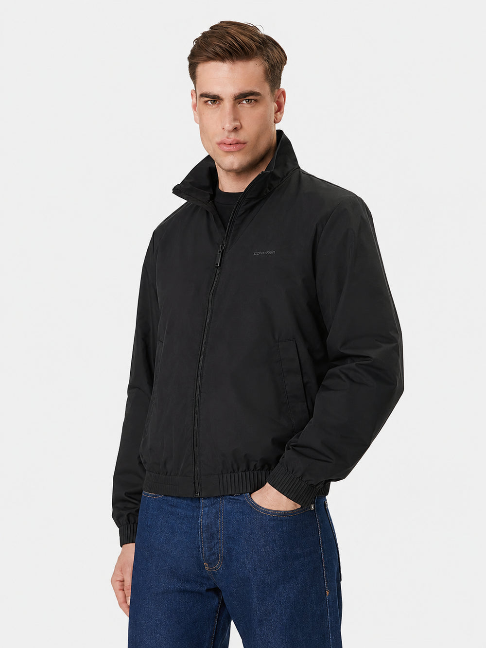 Giubbotto Calvin Klein uomo windbreaker collo alto