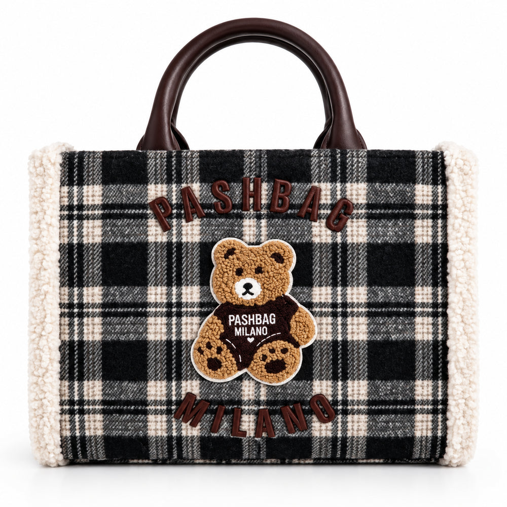 Borsa tote Pashbag donna Marge tracolla removibile
