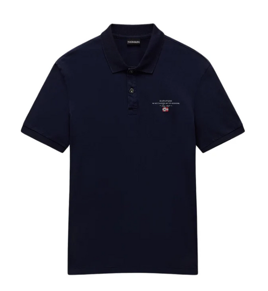Polo Napapijri uomo Elbas jersey cotone manica corta