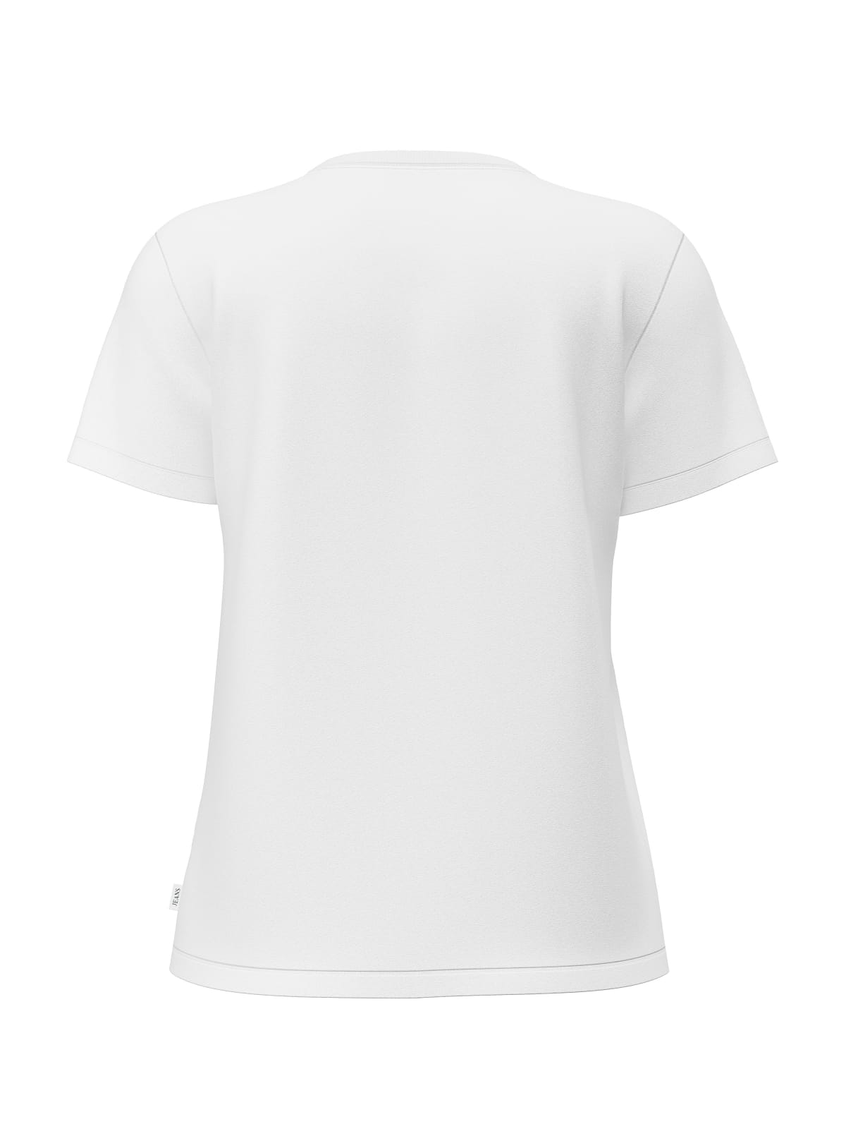 T-shirt Guess Jeans donna regular mini triangle