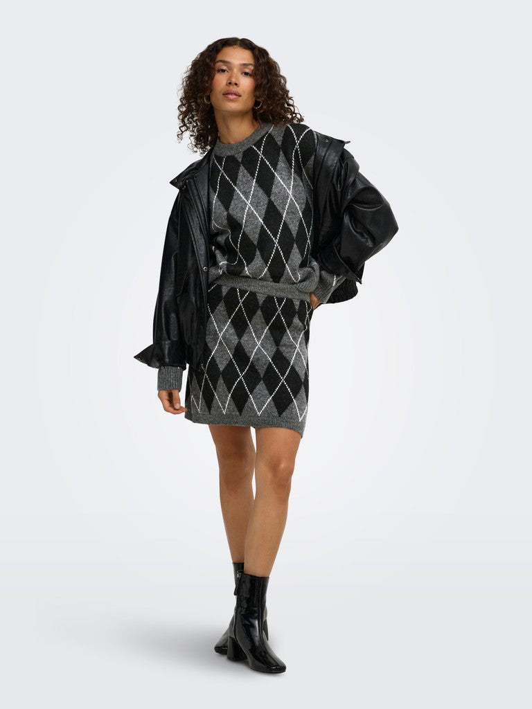 Maglione donna JDY fantasia argyle