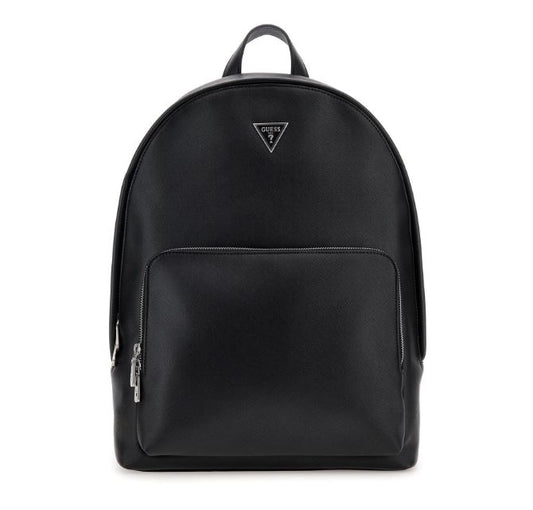Zaino Guess uomo Certosa saffiano similpelle nero