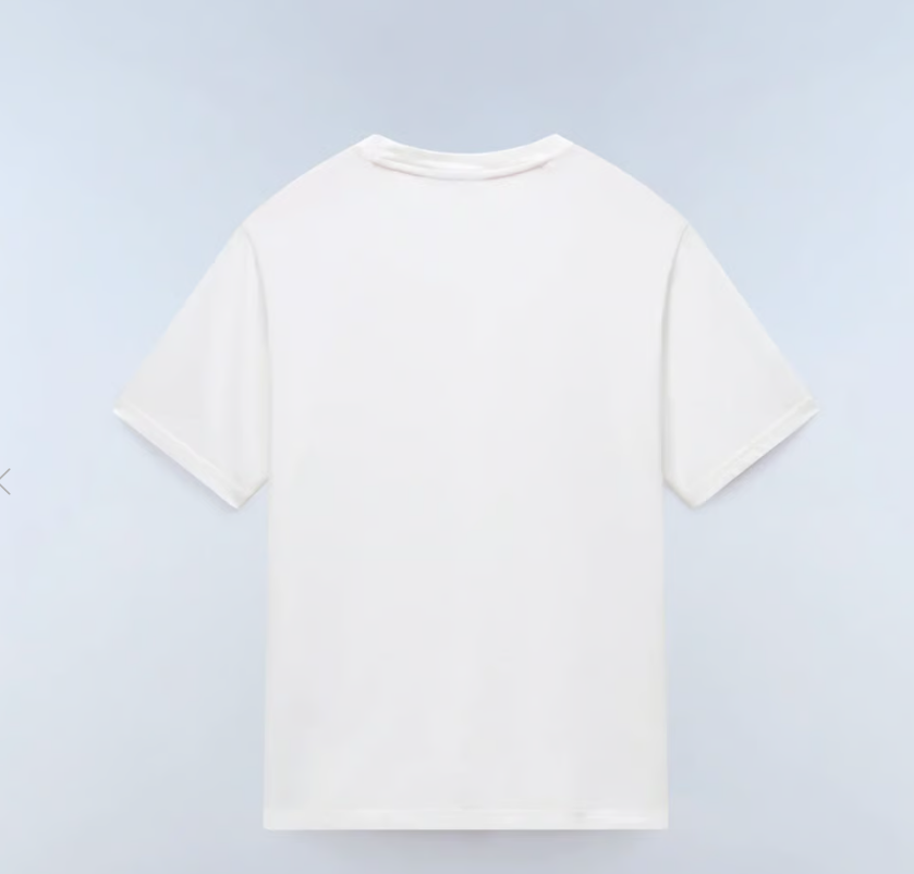 T-shirt Napapijri S-Nedles uomo cotone relaxed fit
