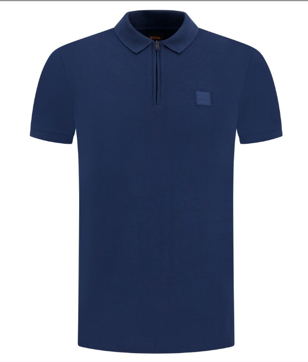 Polo Passerzip Hugo Boss uomo slim fit con zip