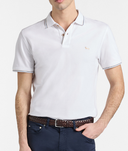 Polo uomo Harmont & Blaine orli righini contrasto