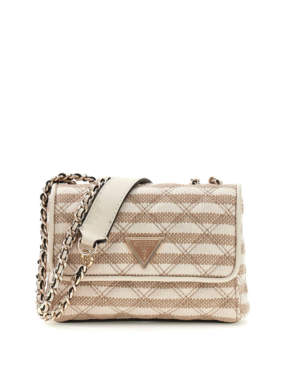 Borsa Guess Darcy hobo donna similpelle beige tortora