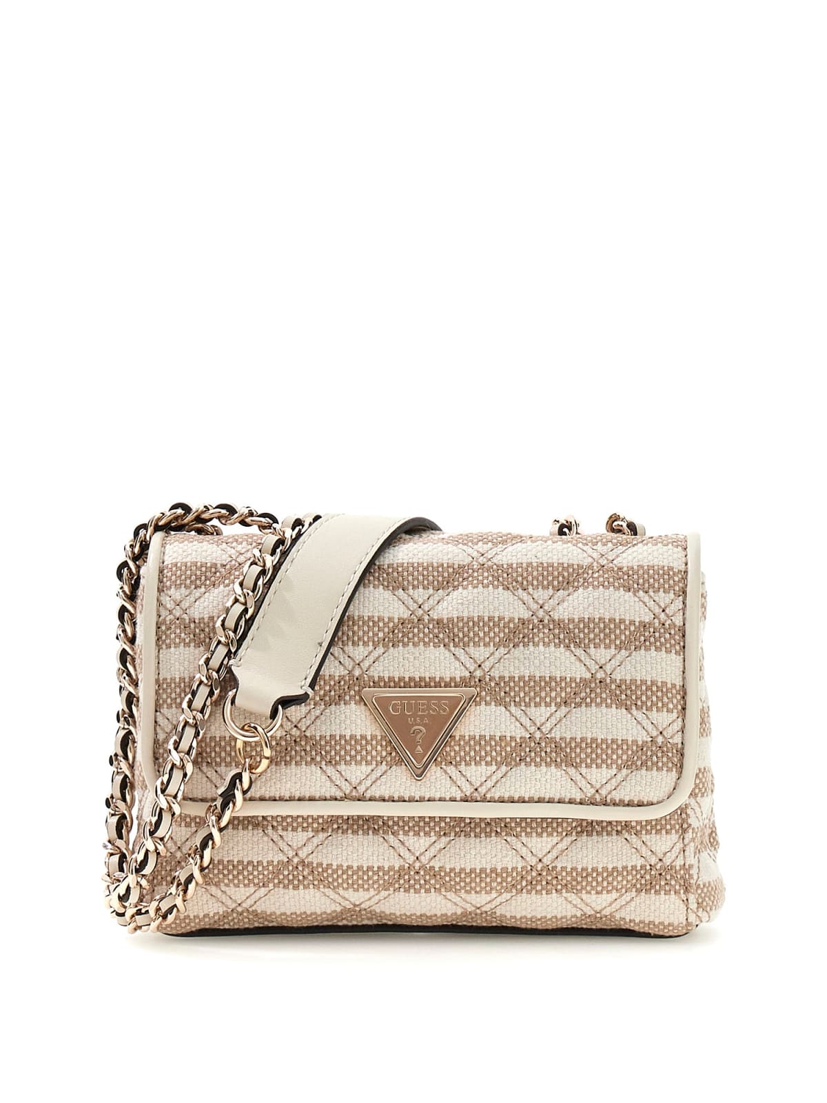 Borsa Guess Darcy hobo donna similpelle beige tortora