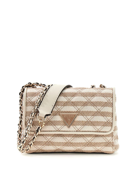Borsa Guess Darcy hobo donna similpelle beige tortora