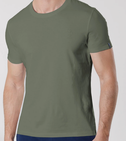 T-shirt U.S. Polo Assn. uomo slim fit cotone jersey