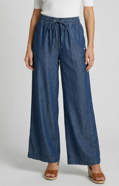Pantapalazzo donna MARKUP coulisse lyocell wide leg
