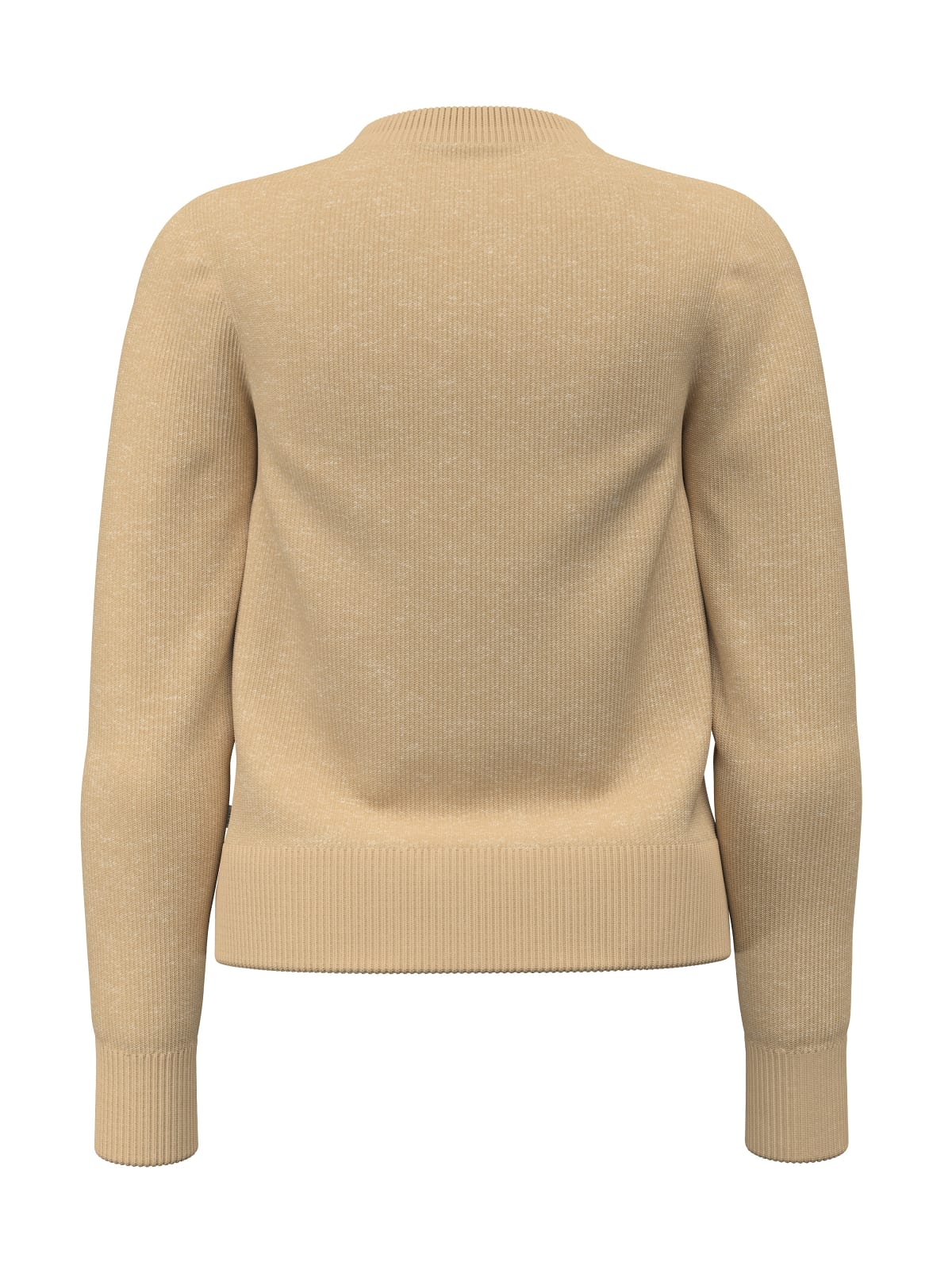 Maglione girocollo Guess Jeans donna ricamo logo