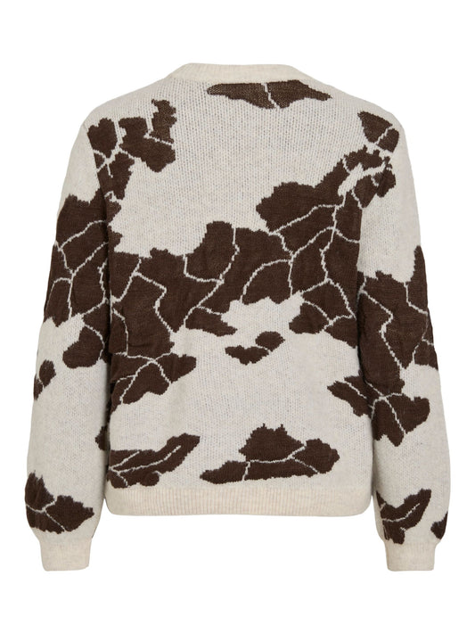 Maglione donna VILA poliestere riciclato regulat fit